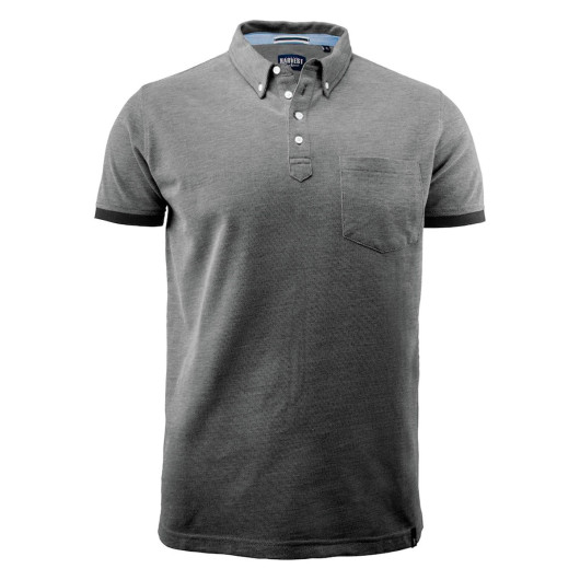 Larkford Mens Cotton Polos Grey
